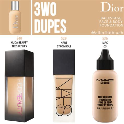 drugstore dupe for dior backstage foundation|dior body veil dupe.